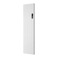 Reina Maia Aluminium Electric Vertical Designer Radiator Single Panel 1600mm x 453mm White