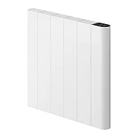 Reina Maia Aluminium Electric Horizontal Designer Radiator Single Panel 500mm x 544mm White