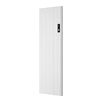 Reina Maia Aluminium Electric Vertical Designer Radiator Single Panel 1600mm x 544mm White