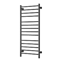 Reina Arnage Stainless Steel Dry Electric Heated Towel Rail 1200mm x 500mm Brushed Gun Metal