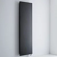 Milano x ECOSO Riso Anthracite Electric Flat Panel Vertical Designer Radiator 1800mm x 500mm Single Panel