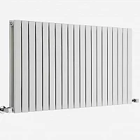 635mm x 1180 Designer Double Panel Radiator Modern Milano Capri Flat Panel White Radiators