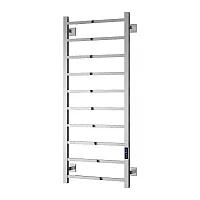 Reina Velino Stainless Steel Dry Electric Heated Towel Rail 1200mm x 500mm Polished Stainless Steel