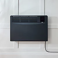 ECOSO Elio Anthracite 1500W Smart Electric Convector Panel Heater 420mm x 615mm