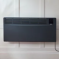 ECOSO Elio Anthracite 2500W PlugIn Smart Electric Convector Panel Heater 420mm x 895mm