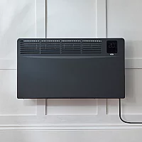 ECOSO Elio Anthracite 2000W Smart Electric Convector Panel Heater 420mm x 755mm