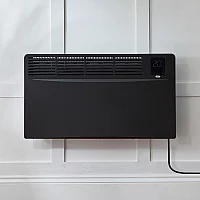 ECOSO Elio Black 2000W Smart Electric Convector Panel Heater 420mm x 755mm