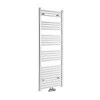 Milano Neva White Central Connection Heated Towel Rail 1600mm x 600mm
