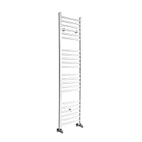 Milano Ive Straight White Heated Towel Rail 1600mm x 400mm