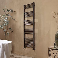 Milano Orelia Gun Metal Grey Heated Towel Rail 1600mm x 500mm
