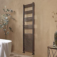 Milano Orelia Gun Metal Grey Heated Towel Rail 1800mm x 500mm