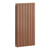 800mm x 413mm Metallic Copper Modern Radiator High Output Stylish Milano Aruba