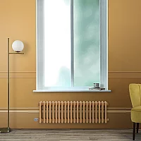 Milano Windsor Traditional Dahlia Purple Horizontal Double Column Electric Radiator 600mm x 1505mm with White Backlit WiFi Thermostat