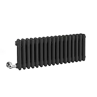 Milano Windsor Traditional Anthracite Horizontal Double Column Electric Radiator 300mm x 785mm without Thermostat