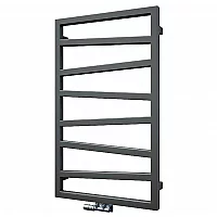 Terma ZigZag Silver Vertical Heated Towel Rail 835mm x 500mm