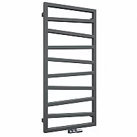 Terma ZigZag Silver Vertical Heated Towel Rail 1070mm x 500mm