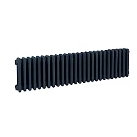 Milano Windsor Deep Sea Blue Horizontal Traditional Double Column Radiator 300mm x 1190mm