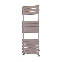 Milano Lustro Designer Dahlia Purple Flat Panel Heated Towel Rail 1200mm x 450mm