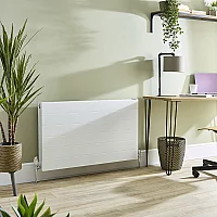 Milano Alora Horizontal Flat Panel Type 22 Convector Radiator 600mm x 400mm White