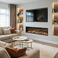Dimplex Ignite Bold 74 Inset Electric Wall Fire