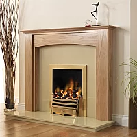 Pureglow Bauhaus Slimline Gas Fire