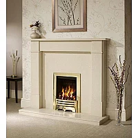 Fireside Beatrice Micro Marble Fireplace
