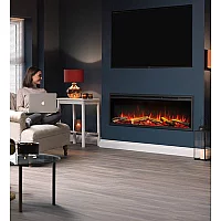 BlazeBright Alnwick Deep Lux 1300 Hole In The Wall Electric Fire