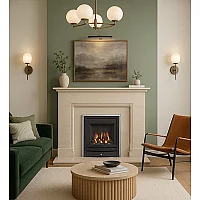 Axon Cadiz Limestone Fireplace