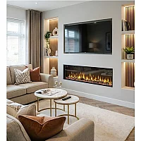 Dimplex Ignite Bold 74 Inset Electric Wall Fire