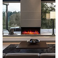 BlazeBright Oxford Deep Lux 1100 123 Sided Hole In The Wall Electric Fire