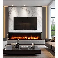 BlazeBright Oxford Deep Lux 1800 123 Sided Hole In The Wall Electric Fire