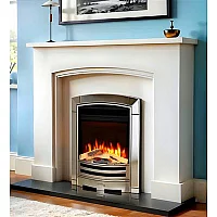 Flavel Proflame Decadence Chrome Inset Electric Fire