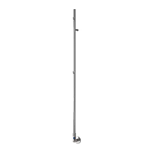 Reina Ines Stainless Steel Dry Electric Heated Towel Rail 1500mm x 22mm Polished Stainless Steel