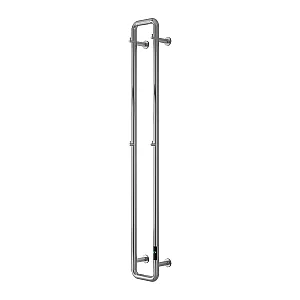 Reina Pelmo Stainless Steel Dry Electric Heated Towel Rail 1500mm x 200mm Polished Stainless Steel