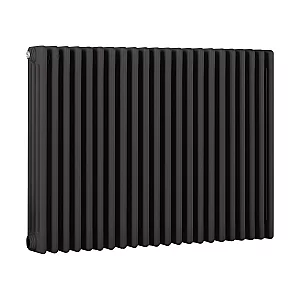 Milano Windsor Carbon Grey Horizontal Traditional Four Column Radiator 750mm x 1010mm