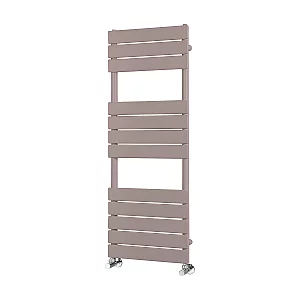 Milano Lustro Designer Dahlia Purple Flat Panel Heated Towel Rail 1200mm x 450mm