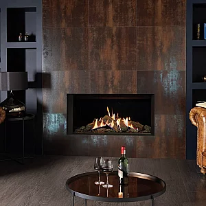 Gazco Reflex 105 Balanced Flue Hole in the Wall Gas Fire