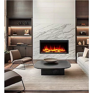 BlazeBright Alnwick Deep Lux 1020 Hole In The Wall Electric Fire