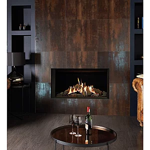 Gazco Reflex 105 Balanced Flue Hole in the Wall Gas Fire