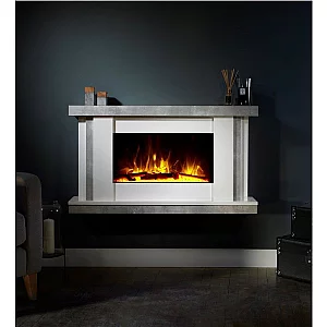OER Flametek Juno Wall Mounted Electric Fireplace