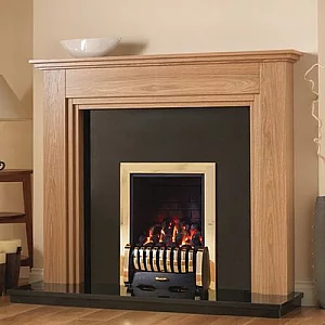 Pureglow Media Full Depth Gas Fire