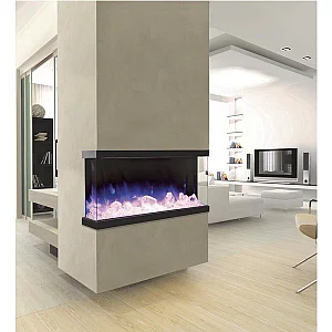 Aga Rayburn Stratus Tru View 100 3 Sided Inset Electric Fire