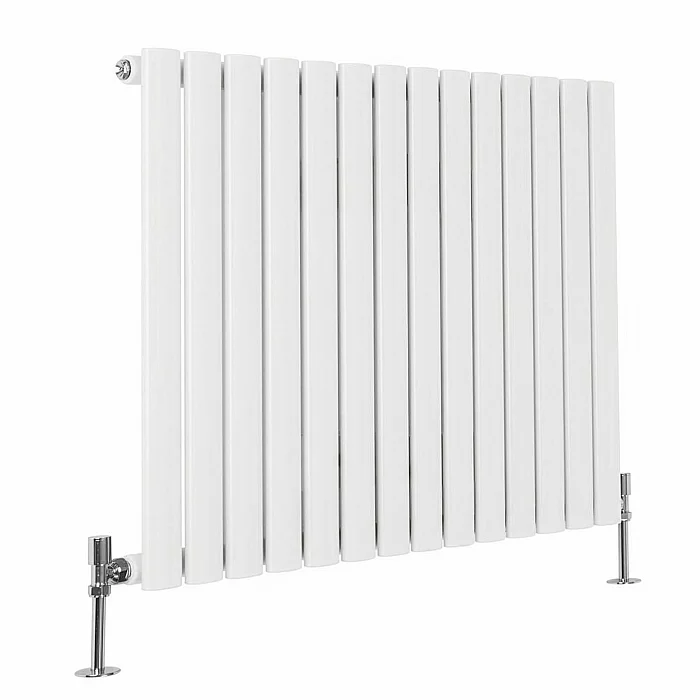 600 x 800mm Single Panel White Designer Radiator Sterling Quinn