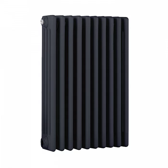 Milano Windsor Regal Blue Horizontal Traditional Four Column Radiator 600mm x 425mm