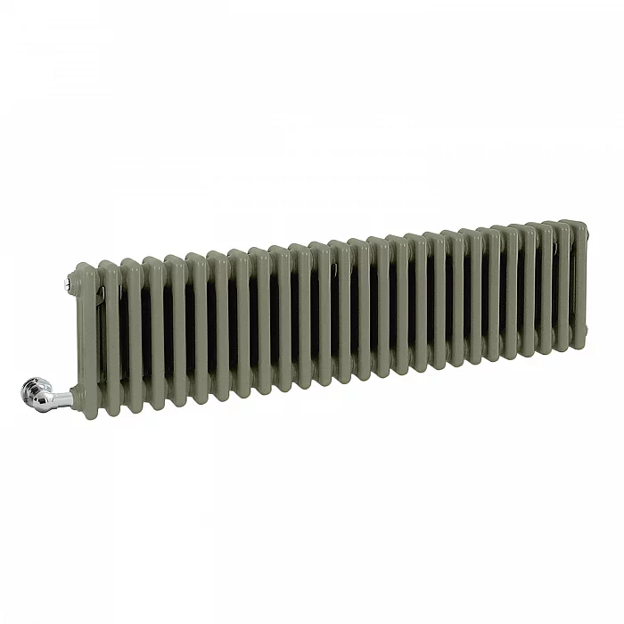 800W Electric Green Twin Column Radiator 300 x 1200mm Milano Windsor