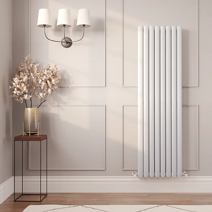 Double Panel White Designer Radiator Milano Aruba 1600mm x 472mm
